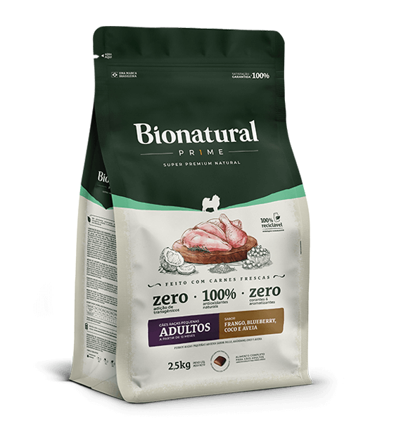 BIONATURAL PRIME ADULTS SMALL SIZE CHICKEN FLAVOR