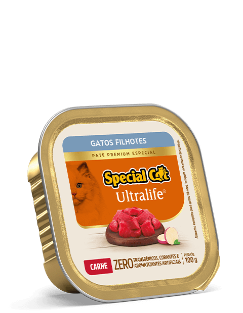 PATÊ SPECIAL CAT ULTRALIFE FILHOTES SABOR CARNE