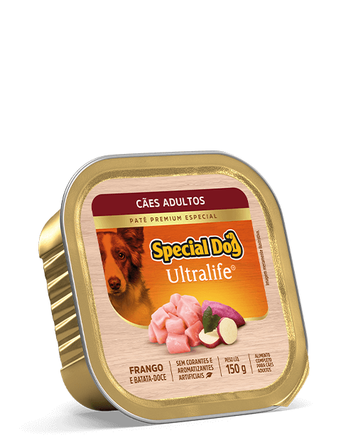 PATÊ SPECIAL DOG ULTRALIFE ADULTOS SABOR FRANGO