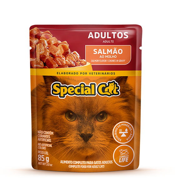 SACHÊ SPECIAL CAT ADULTOS SABOR SALMÃO