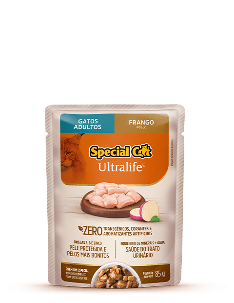 SACHÊ SPECIAL CAT ULTRALIFE ADULTOS SABOR FRANGO