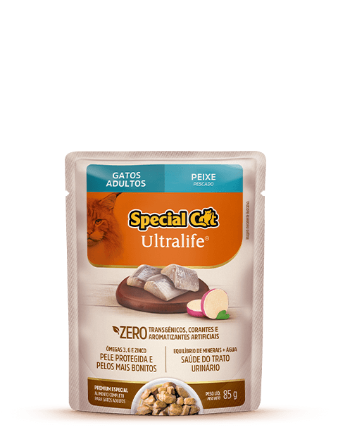 SACHÊ SPECIAL CAT ULTRALIFE ADULTOS SABOR PEIXE