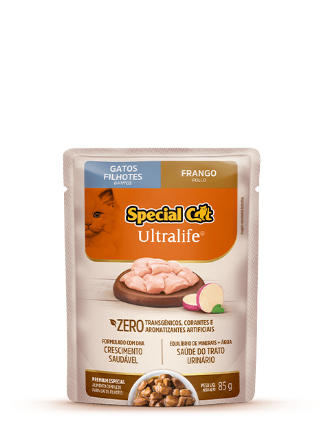 SACHÊ SPECIAL CAT ULTRALIFE FILHOTES SABOR FRANGO
