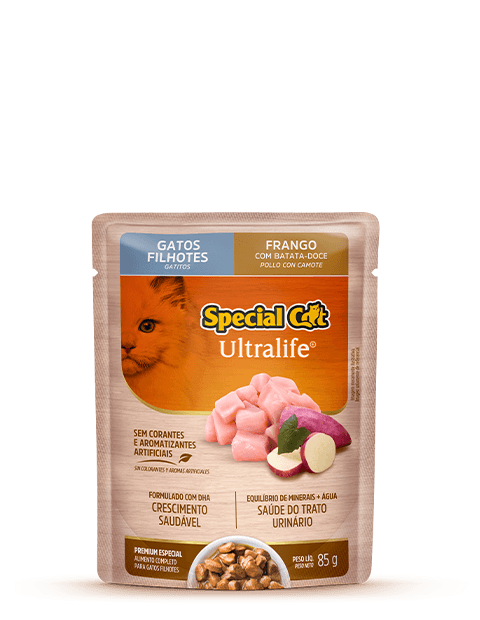 SACHÊ SPECIAL CAT ULTRALIFE FILHOTES SABOR FRANGO