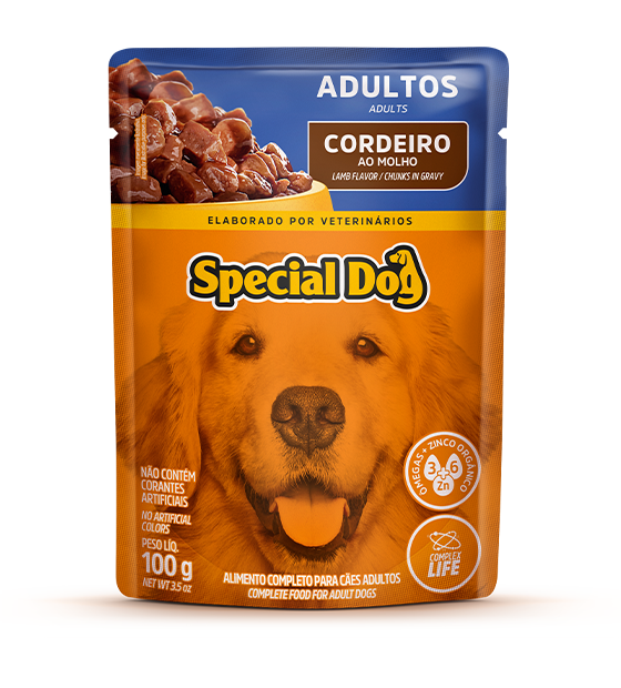 SACHÊ SPECIAL DOG ADULTOS SABOR CORDEIRO