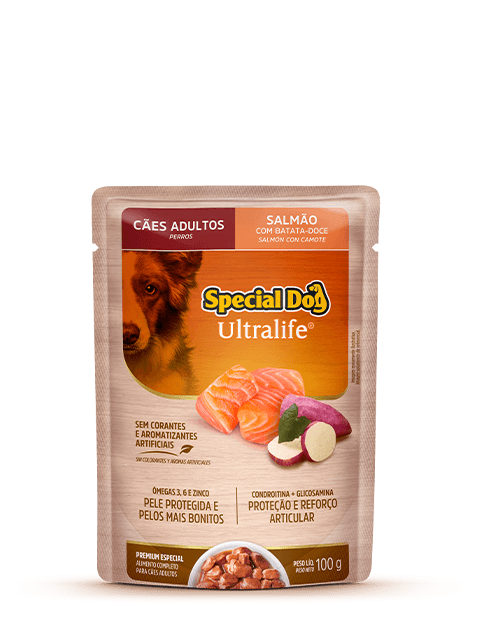 SACHÊ SPECIAL DOG ULTRALIFE ADULTOS SABOR SALMÃO