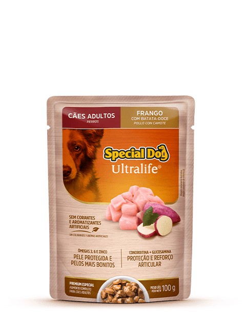 SACHET SPECIAL DOG ULTRALIFE ADULTOS SABOR POLLO