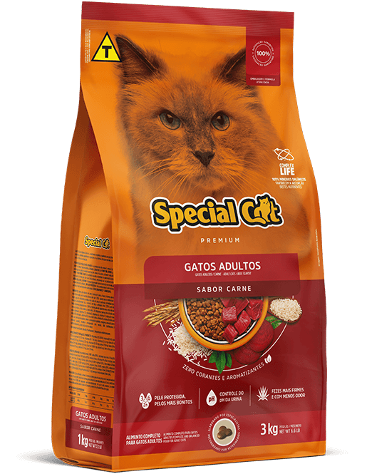 SPECIAL CAT ADULT CAT FOOD BEEF FLAVOR