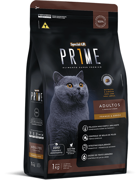 SPECIAL CAT PRIME ADULTOS FRANGO E ARROZ