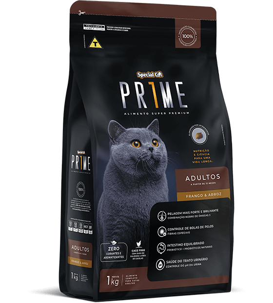 SPECIAL CAT PRIME ADULTOS POLLO Y ARROZ