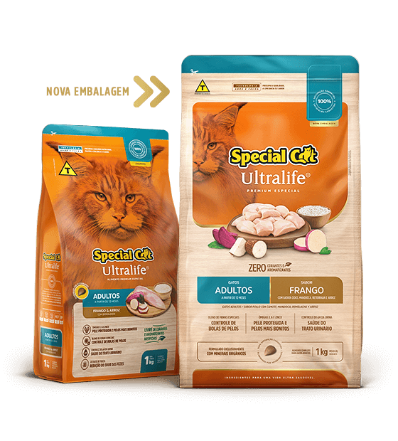 SPECIAL CAT ULTRALIFE GATOS ADULTOS SABOR POLLO