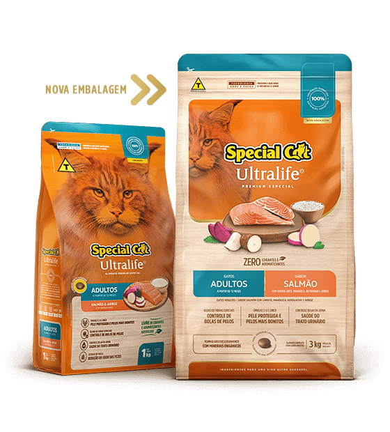 SPECIAL CAT ULTRALIFE GATOS ADULTOS SABOR SALMÓN