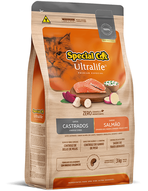 SPECIAL CAT ULTRALIFE GATOS CASTRADO SABOR SALMÓN