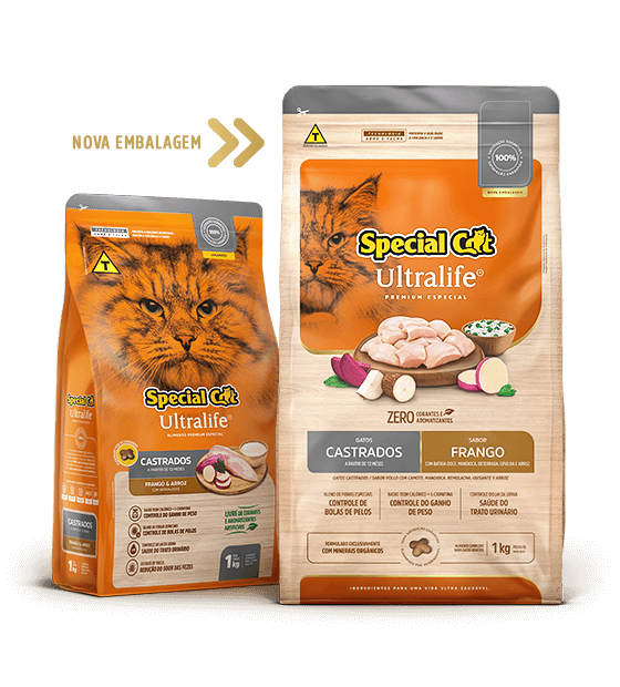 SPECIAL CAT ULTRALIFE GATOS CASTRADOS SABOR POLLO