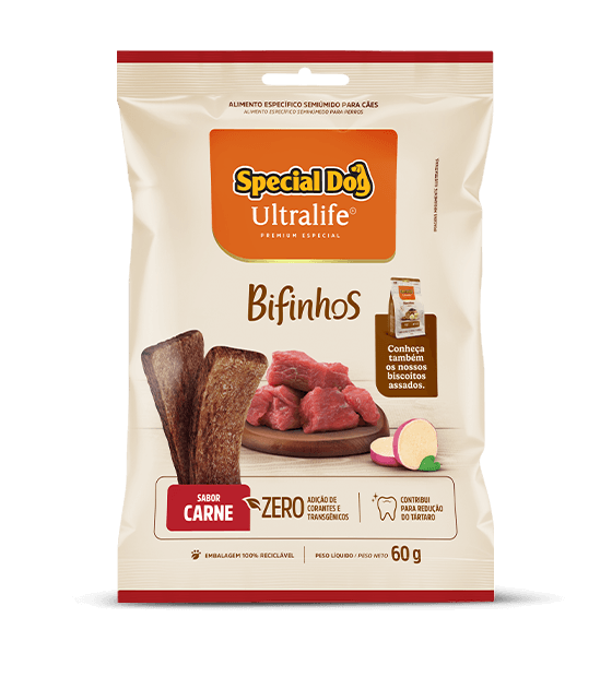 Special Dog Ultralife Bifinhos Carne