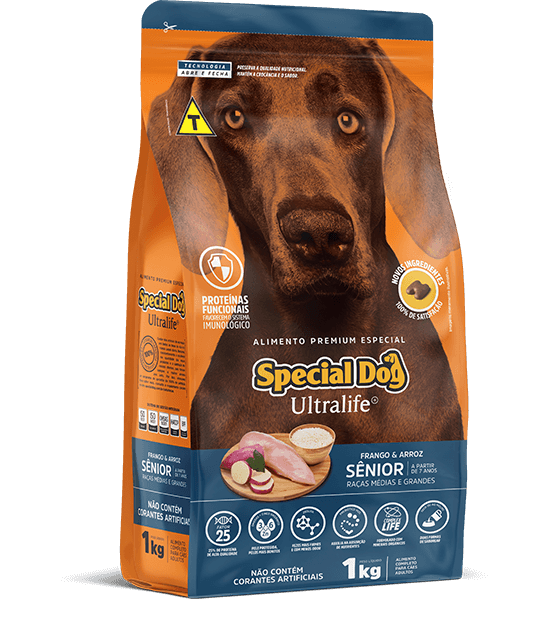 Special dog sênior raças grandes Clearance