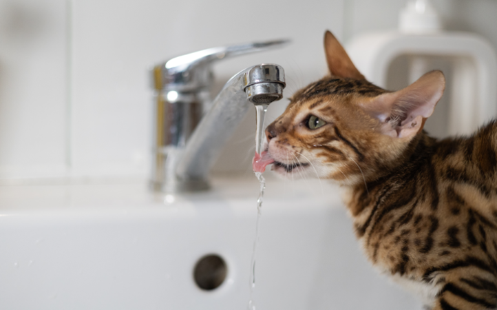 Balanço hídrico felino: a importância da hidratação para a saúde.
